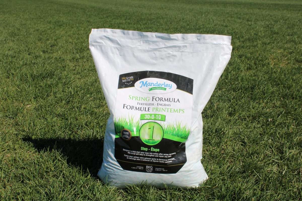 Manderley Spring Fertilizer Step 1